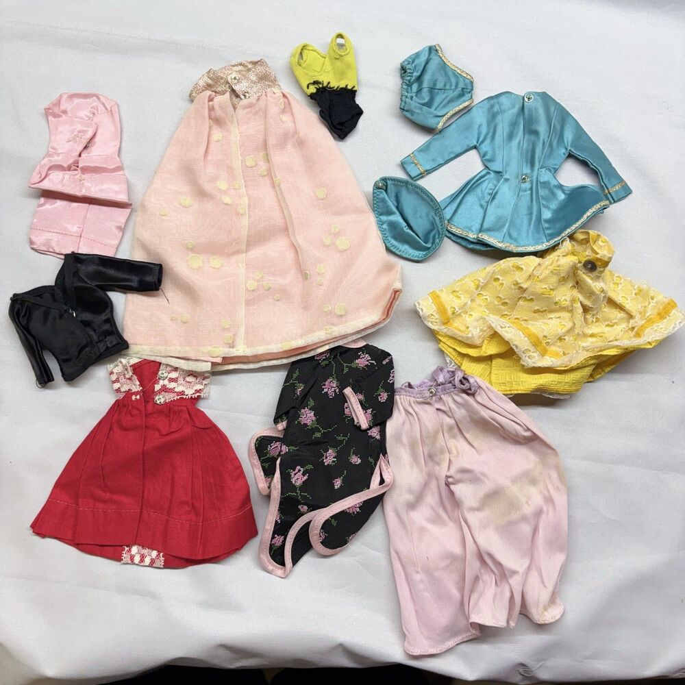 60s-80s Barbie and doll Clone Clothes Lot for Display, Repair , TLC READ - Picture 3 of 15